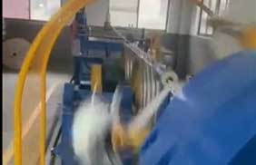 安装在德汝电缆（上海）有限公司笼绞机LJ400-7+12-1250型一套生产现场