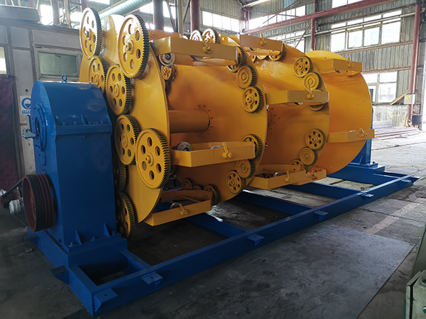 PLC变频控制成缆机CL630/1+18型