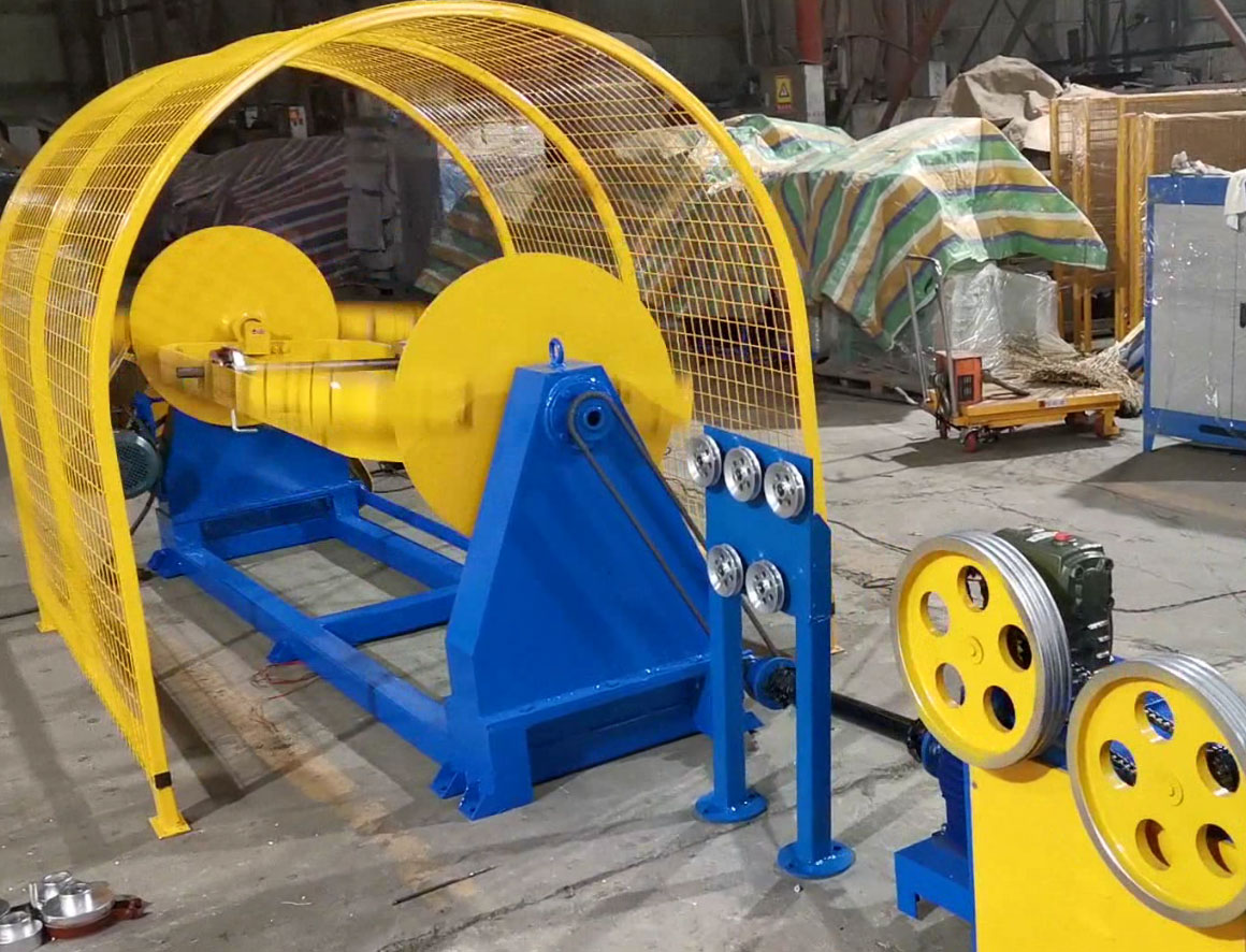 高速RVS双盘绞线机GSP800ZTDW型（右向机）