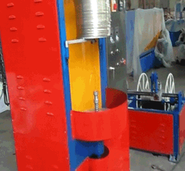 立式高速单层绕包机 高速双层绕包机生产现场