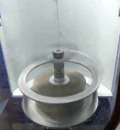 桶装云母带单层绕包机TDRB400-630型生产现场