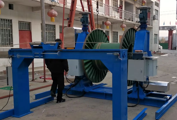 野外用电缆收卷成盘机YSP2500型