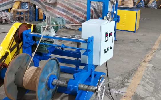 散装钢丝主动放线复绕计米机组FR500型